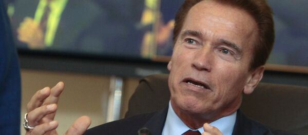 Губернатор Калифорнии А. Шварценеггер прочитал лекцию в Высшей школе экономики - Sputnik Кыргызстан