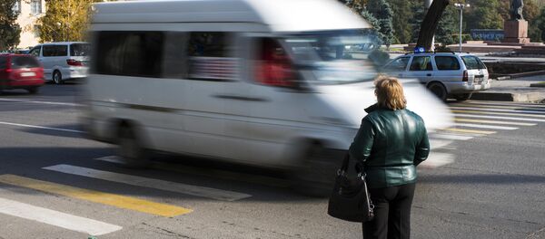 Работа общественного транспорта в Бишкеке Работа общественного транспорта в Бишкеке - Sputnik Кыргызстан