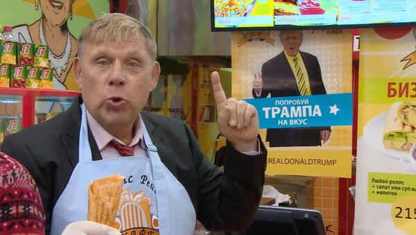 Трамп-ролл и Хиллари-ролл: в московском кафе появилось предвыборное меню - Sputnik Кыргызстан