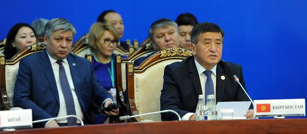 Расширенное заседании Совета глав правительств государств Шанхайской организации сотрудничества в Бишкеке - Sputnik Кыргызстан