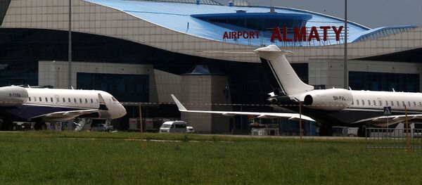 Аэропорт Алматы в Казахстане Аэропорт Алматы в Казахстане - Sputnik Кыргызстан