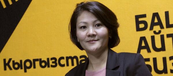 Руководитель пресс-службы ОАО НЭСК Эльзада Саргашкаева - Sputnik Кыргызстан
