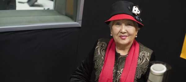 Народная артистка Кыргызстана, оперная певица Дарика Жалгасынова - Sputnik Кыргызстан