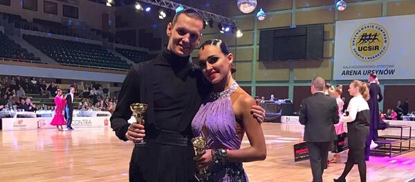 Международный турнир по спортивным бальным танцам WDSF International Open taken place в Варшаве Международный турнир по спортивным бальным танцам WDSF International Open taken place в Варшаве - Sputnik Кыргызстан