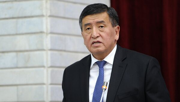 Архивное фото исполняющего обязанности премьер-министра Сооронбая Жээнбекова - Sputnik Кыргызстан