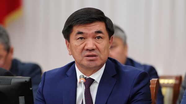 Первый вице-премьер-министр Абулгазиев Мухамметкалый - Sputnik Кыргызстан