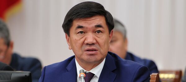 Первый вице-премьер-министр Абулгазиев Мухамметкалый - Sputnik Кыргызстан