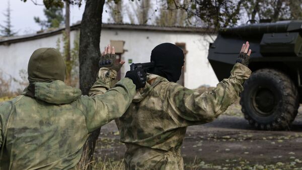 Архивное фото сотрудников спецслужб Крыма во время тренировок - Sputnik Кыргызстан
