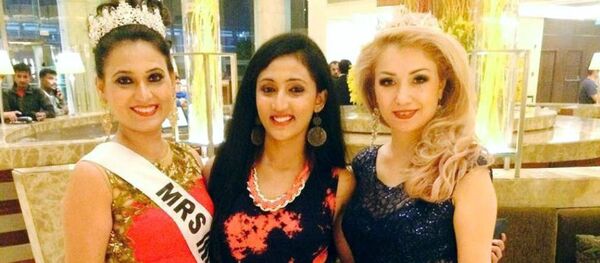 Конкурс красоты Mrs. Top Of The World в Индии - Sputnik Кыргызстан