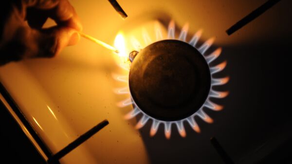 Огонь на газовой плите. Архивное фото - Sputnik Кыргызстан
