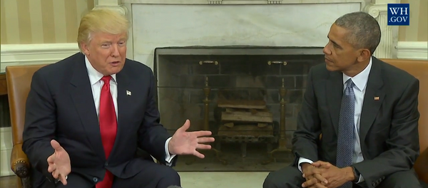 Барак Обама и Дональд Трамп об итогах их встречи в Белом доме - Sputnik Кыргызстан