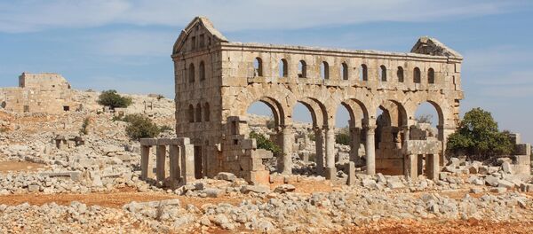 Изучение древних памятников культуры в Алеппо Изучение древних памятников культуры в Алеппо - Sputnik Кыргызстан
