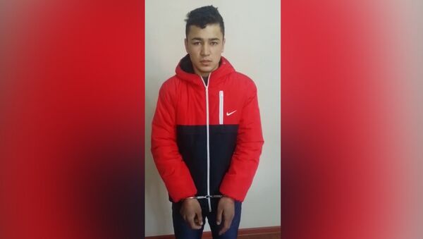 Кадры допроса подозреваемого в подготовке терактов в Москве - Sputnik Кыргызстан
