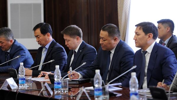 Рабочее совещание с новым составом Правительства КР - Sputnik Кыргызстан