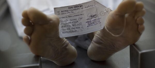 Труп мужчины в морге - Sputnik Кыргызстан