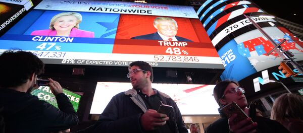 Предварительные итоги голосования на выборах президента США - Sputnik Кыргызстан