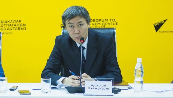 Мамлекеттик ипотекалык компания ААКтын төрагасынын орун басары Нуржигит Үсөнакун уулу - Sputnik Кыргызстан