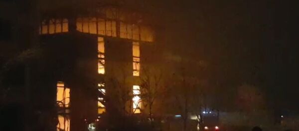 Өрт жалмаган Ала-Тоо аквапаркы. Кырсык болгон жерден кадрлар - Sputnik Кыргызстан