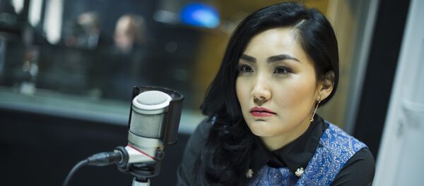 Журналистка КТРК Эльнура Молдокадырова - Sputnik Кыргызстан