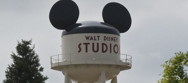 Логотип в Walt Disney Studios на водонапорной башне. Архивное фото - Sputnik Кыргызстан