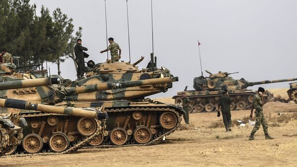 Операция турецкой армии на севере Сирии - Sputnik Кыргызстан