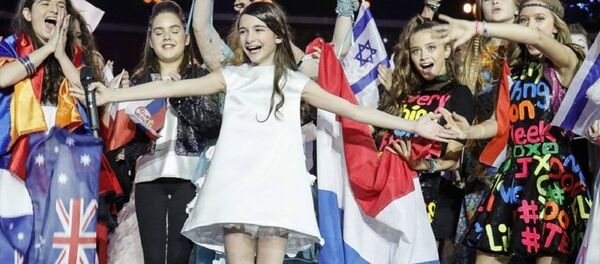 Мариам Мамадашвили, победительница на детском конкурсе песни Евровидение 2016 Мариам Мамадашвили, победительница на детском конкурсе песни Евровидение 2016 - Sputnik Кыргызстан