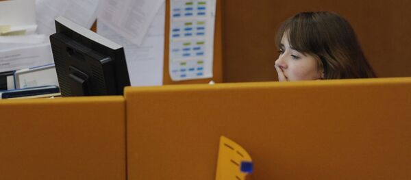 В операционном зале ММВБ - Sputnik Кыргызстан