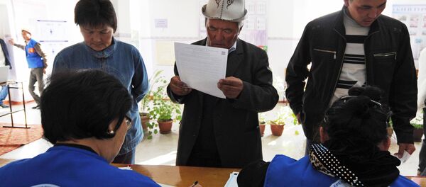 Выборы в местные кенеши Кыргызстана - Sputnik Кыргызстан