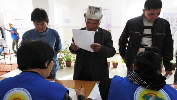 Выборы в местные кенеши Кыргызстана - Sputnik Кыргызстан