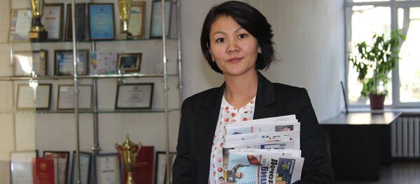 Руководитель пресс-службы ОАО НЭСК Эльзада Саргашкаева - Sputnik Кыргызстан