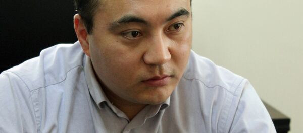 Мамкаттоо кызматынын маалымат катчысы Мелис Эржигитовдун архивдик сүрөтү - Sputnik Кыргызстан