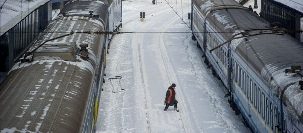 Железнодорожный вокзал. Архивное фото - Sputnik Кыргызстан