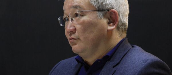 Председатель правления кыргызско-российского Фонда развития Кубанычбек Кулматов во время интервью на радио Sputnik Кыргызстан - Sputnik Кыргызстан