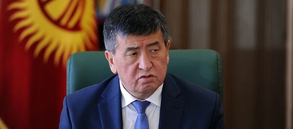 Премьер-министр КР Сооронбай Жээнбеков - Sputnik Кыргызстан