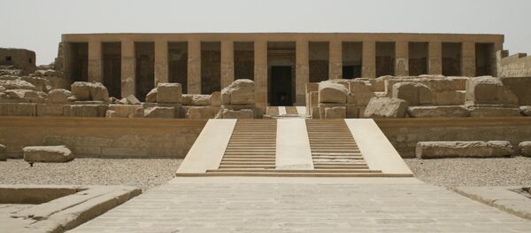 Поминальный храм Сети I в древнем городе Абидос, Египет - Sputnik Кыргызстан