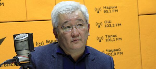 Бывший мэр Бишкека и экс-глава Государственной таможенной службы Кубанычбек Кулматов. Архивное фото - Sputnik Кыргызстан