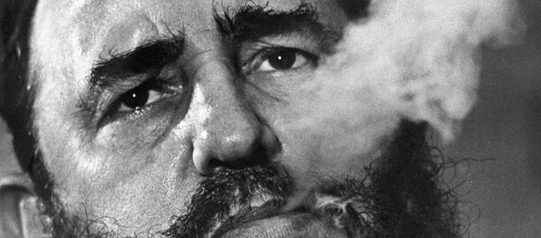 Кубинский революционер, государственный, политический и партийный деятель, руководитель Кубы в 1959—2011 годах Фидель Кастро - Sputnik Кыргызстан