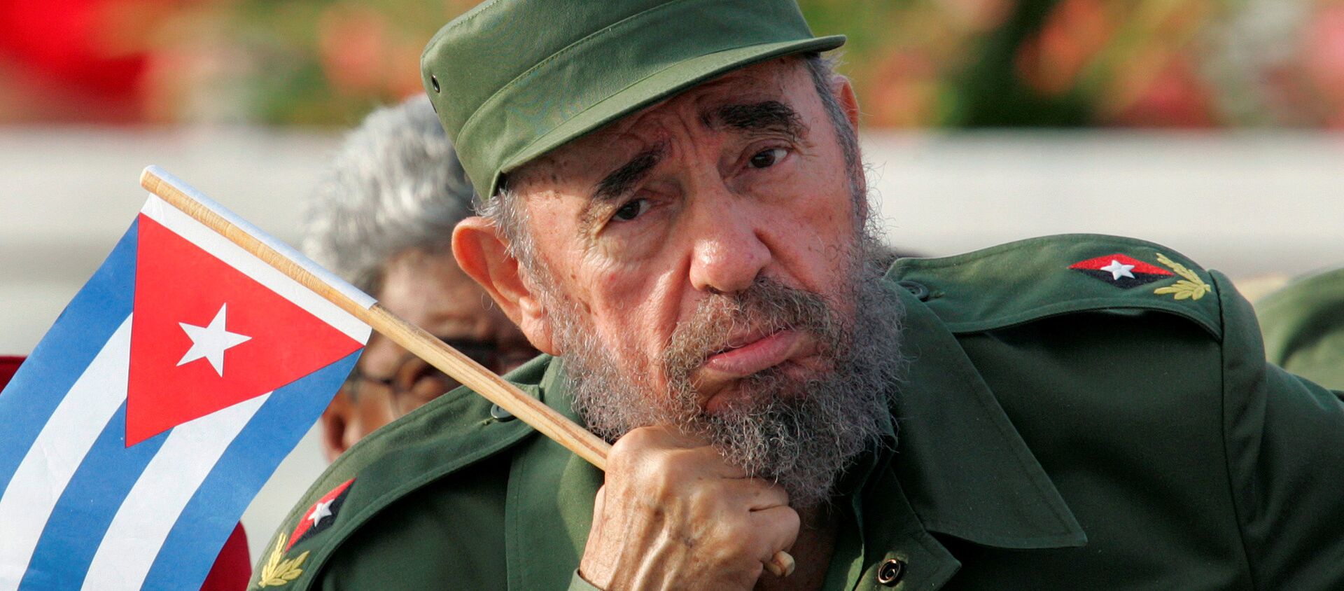Кубинский революционер, государственный, политический и партийный деятель, руководитель Кубы в 1959—2011 годах Фидель Кастро - Sputnik Кыргызстан, 1920, 01.05.2018