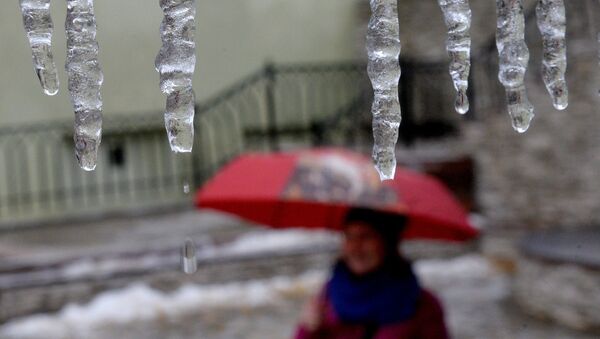 Ледяной дождь в Казани - Sputnik Кыргызстан