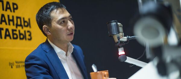 Маданият, маалымат жана туризм министри Азамат Жаманкулов - Sputnik Кыргызстан