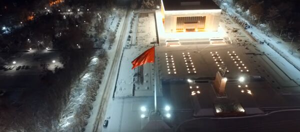 Ночной Бишкек с высоты - Sputnik Кыргызстан