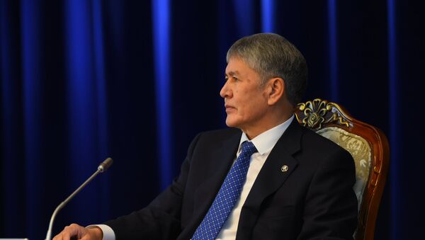 Пресс-конференция Алмазбека Атамбаева по итогам 2016 года - Sputnik Кыргызстан