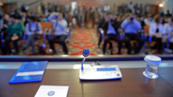 Итоговая пресс-конференция президента КР Алмазбека Атамбаева - Sputnik Кыргызстан