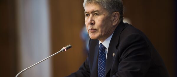 Пресс-конференция президента КР Алмазбека Атамбаева по итогам 2016 года - Sputnik Кыргызстан