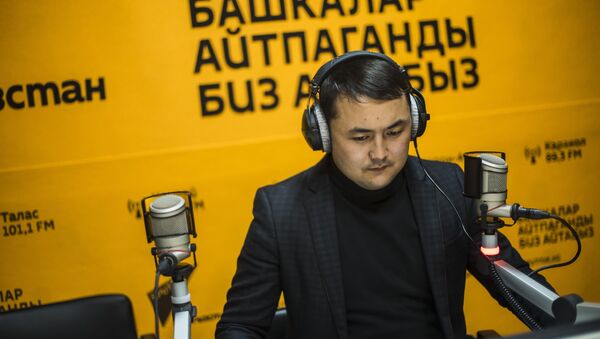 Журналист редакции Sputnik Исмаил Мамытов - Sputnik Кыргызстан