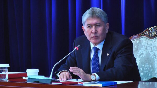 Атамбаев о партнерах, кандидатах в президенты и базах других стран - Sputnik Кыргызстан