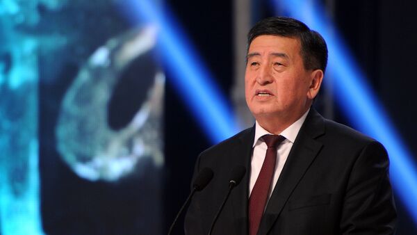 Архивное фото избранного президента Кыргызстана Сооронбая Жээнбекова - Sputnik Кыргызстан