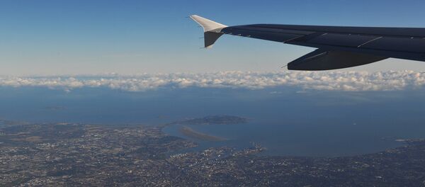 Крыло самолета. Архивное фото - Sputnik Кыргызстан