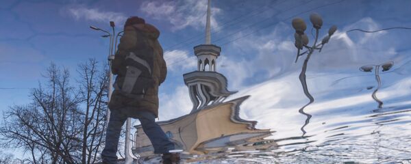 Последствия обильного дождя в декабре в Бишкеке Последствия обильного дождя в декабре в Бишкеке - Sputnik Кыргызстан