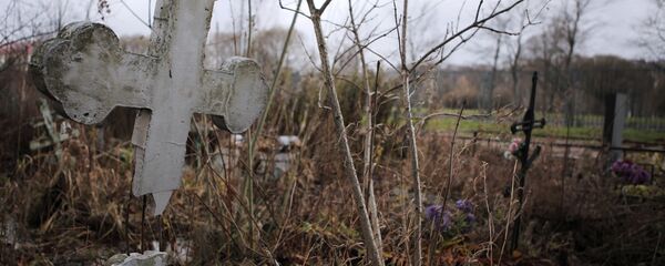 Кладбище. Архивное фото Кладбище. Архивное фото - Sputnik Кыргызстан